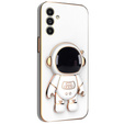 Pouzdro pro Samsung Galaxy A13 5G / A04s, Astronaut, bílé