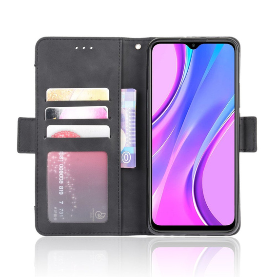 Klopové pouzdro pro Xiaomi Redmi 9, Card Slot, černé