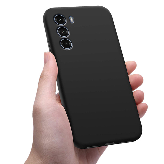 Tenké pouzdro pro Motorola Moto G200 5G, Slim, černé