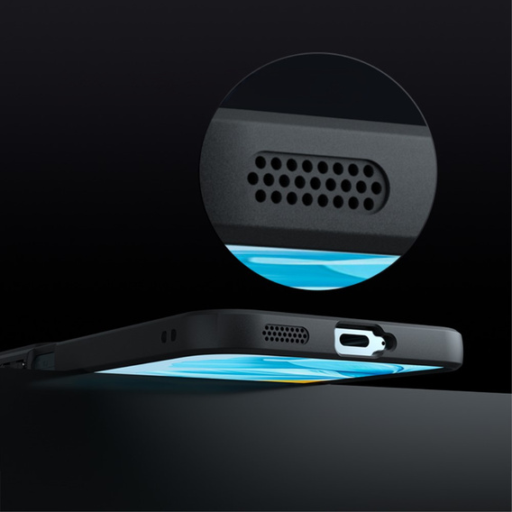 Pouzdro pro Honor 200 Lite, Fusion Hybrid, průhledné