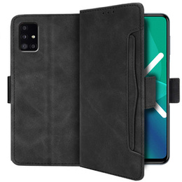 Klopové pouzdro pro Samsung Galaxy A51 5G, Card Slot, černé