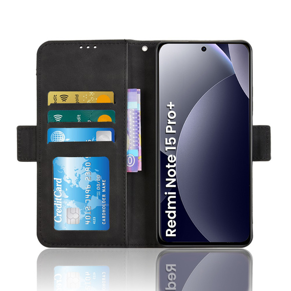 Pouzdro s klopou Card Slot pro Xiaomi Redmi Note 15 Pro Plus 5G / Poco M8 Pro 5G