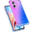 Pouzdro pro Oppo A79 5G, Gradient Dropproof, Fialová / modrá