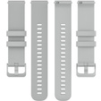 Pasek Silikonowy 18mm do Garmin Vivomove 3S / Vivoactive 4S, Grey
