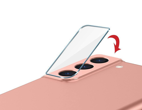 Tvrzené sklo na fotoaparát pro Samsung Galaxy S21+ Plus, průhledné