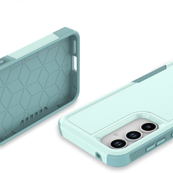 Pancéřované pouzdro pro Samsung Galaxy A56 5G, Dual Shockproof, zelené