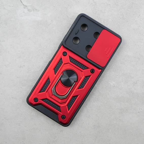 Pouzdro pro Infinix Note 30 5G, CamShield Slide, červené