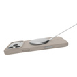 Spigen pouzdro pro iPhone 17 Pro Max, Silicone Fit MagSafe, Stone