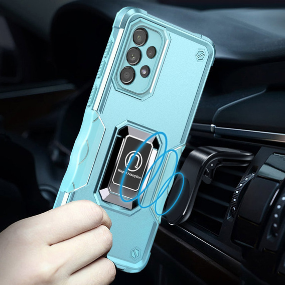 Pouzdro pro Samsung Galaxy A53 5G, Dual-Layer Armor, světle modré