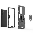 Pouzdro pro Realme GT Explorer Master, Kickstand Ring, černé