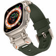 ERBORD ProTech řemínek pro Apple Watch 1/2/3/4/5/6/7/8/9/SE/Ultra/Ultra 2 42/44/45/49MM, zelený
