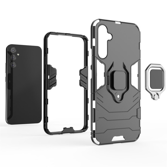 Pouzdro pro Samsung Galaxy A34 5G, Kickstand Ring, černé
