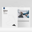 Pouzdro pro Samsung Galaxy Tab S10+ Plus, Dux Ducis MAGI, černé