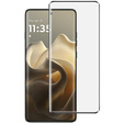3D tvrzené sklo pro Motorola Edge 60 Pro, černý rámeček