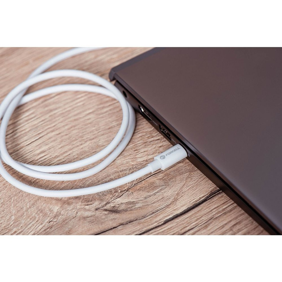 Kabel USB-C na USB-C Forcell F-Energy pro rychlé nabíjení QC4.0 PD 5A 100W 2 m