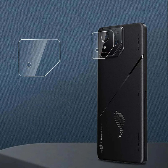 Tvrzené sklo na fotoaparát pro ASUS ROG Phone 8 Pro, průhledné