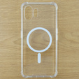 Pouzdro pro Nothing Phone 2, Fusion Hybrid, pro MagSafe, průhledné