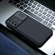 Pouzdro pro Samsung Galaxy S21 FE, obrněné Nillkin, CamShield Pro, černé