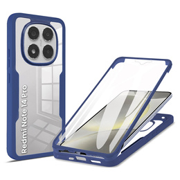 Pouzdro pro Xiaomi Redmi Note 14 Pro 5G, Shockproof, s fólií, námořnicky modré