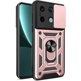 Pouzdro pro Xiaomi Redmi Note 13 Pro 5G, CamShield Slide, růžové