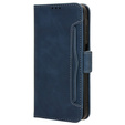 Klopové pouzdro pro Realme Note 70T 4G, Card Slot, námořnicky modré