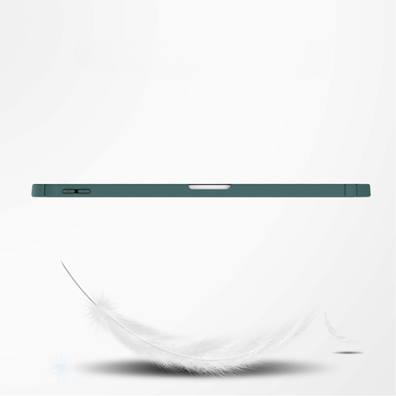 Pouzdro pro iPad 10.9 2022 10 Gen, Smartcase Hybrid, se slotem na stylus, tmavě zelené