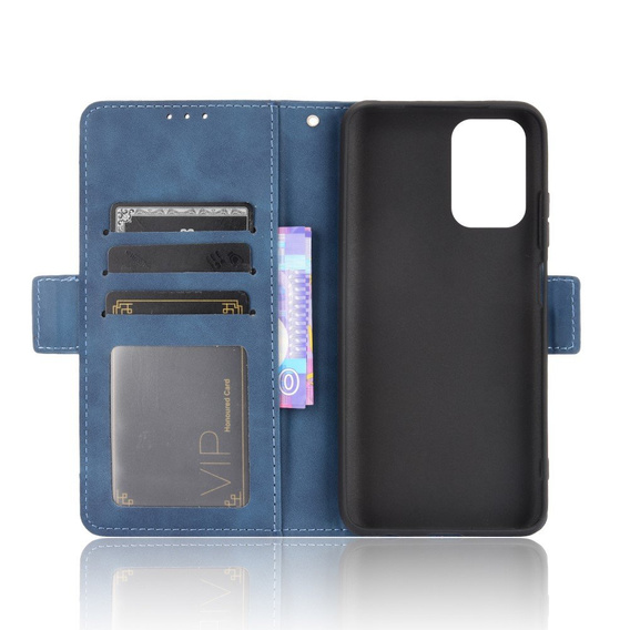 Klopové pouzdro pro Xiaomi Redmi Note 10/10S, Card Slot, modré