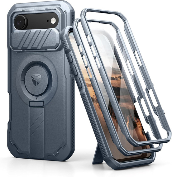 Pancéřové pouzdro Dexnor se stojánkem a spouští fotoaparátu, pro MagSafe pro iPhone Air