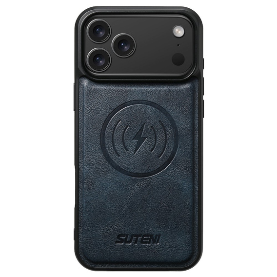 Flipové pouzdro 2 v 1 pro iPhone 17 Pro Max, SUTENI, pro MagSafe, modré
