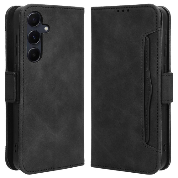 Klopové pouzdro pro Samsung Galaxy A35 5G, Card Slot, černé
