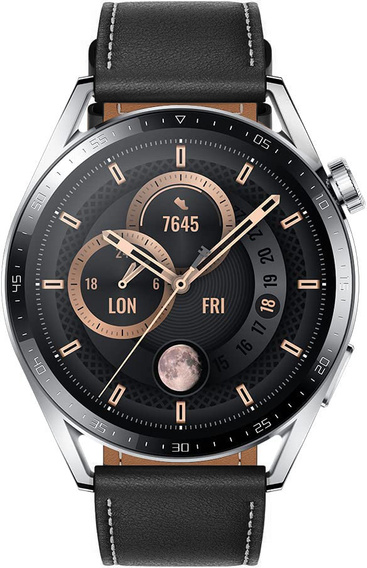 Univerzální kožený řemínek pro hodinky s šířkou uchycení 22 mm, černý