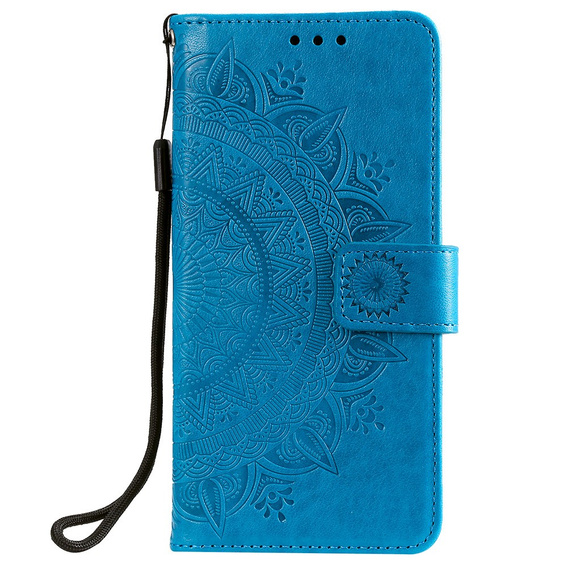 Klopové pouzdro pro Xiaomi Redmi 10, Mandala, modré