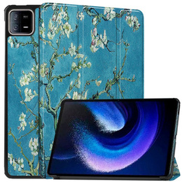 Pouzdro pro Xiaomi Pad 6 / 6 Pro, Smartcase, Flowers