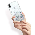 Pouzdro pro iPhone X/XS, Glittery, průhledné