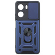 Pouzdro pro Xiaomi Redmi 13C / Poco C65, CamShield Slide, modré