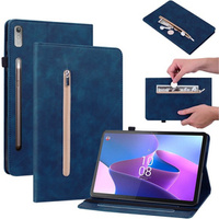 Pouzdro pro Lenovo Tab P11 Pro Gen 2Wallet Pen Slot, modré