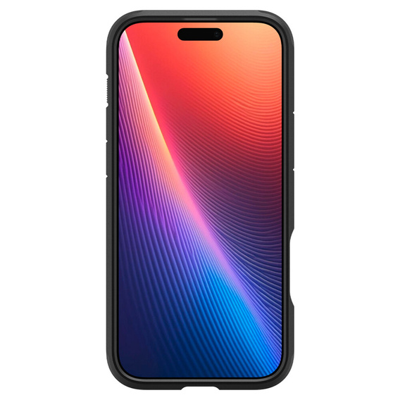 Pouzdro Spigen pro iPhone 16 Pro Max, Tough Armor Mag MagSafe, šedé + 9H tvrzené sklo