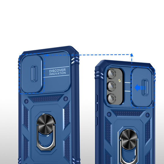 Pouzdro pro Samsung Galaxy A54 5G, CamShield Slide, modré