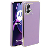 Pouzdro pro Motorola Moto G84 5G, Glamour CamShield, fialové