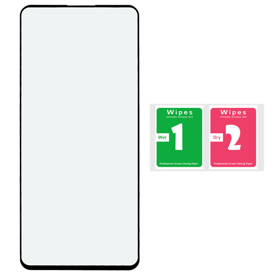 3D tvrzené sklo pro OnePlus 10T 5G, černé