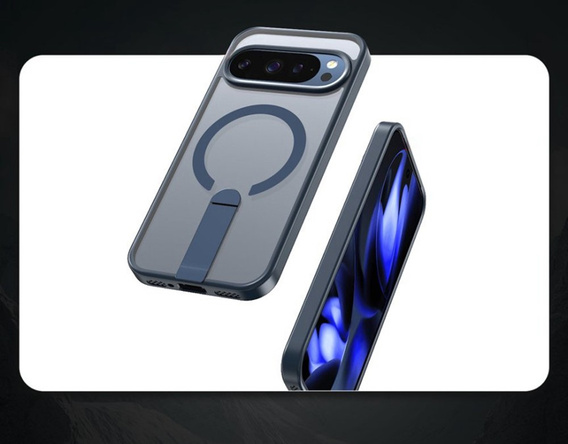 Hybridní pouzdro Fusion pro Google Pixel 10 Pro XL, pro MagSafe, se stojánkem, modré