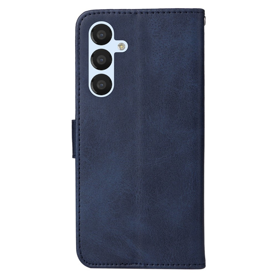 Klopové pouzdro pro Samsung Galaxy A34 5G, Leather Wallet, námořnicky modré
