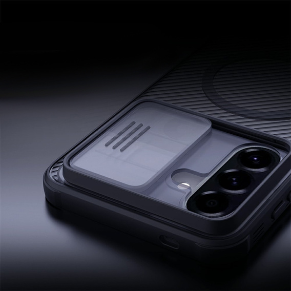 Pouzdro Nillkin CamShield Pro Magnetic pro Samsung Galaxy A57 5G, průhledné / černé