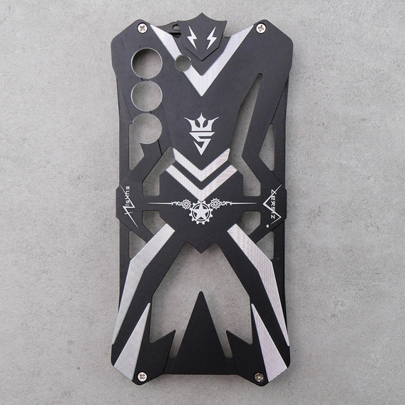 Pancéřové pouzdro pro Samsung Galaxy S22, Aluminum Alloy, černé