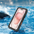 Vodotěsné pouzdro IP68 pro iPhone 16, černé