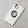 Magnetické pouzdro Dual Glass MagSafe pro iPhone 11, zlaté