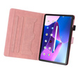 Pouzdro pro Lenovo Tab M10 Plus 10.6 Gen 3, s klopou, animal, růžové