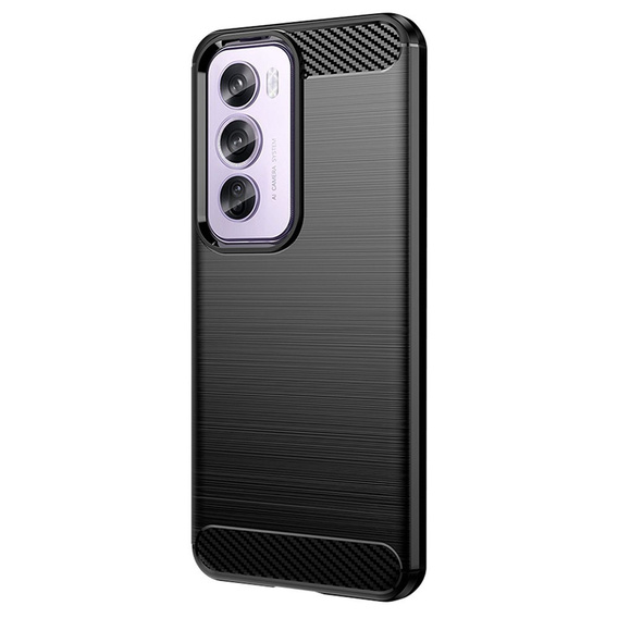 Pouzdro pro Oppo Reno 12 Pro, Carbon, černé