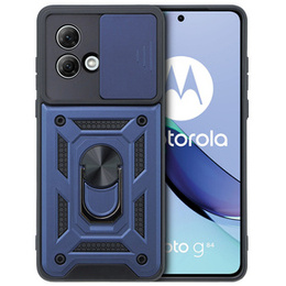 Pouzdro pro Motorola Moto G84 5G, CamShield Slide, modré