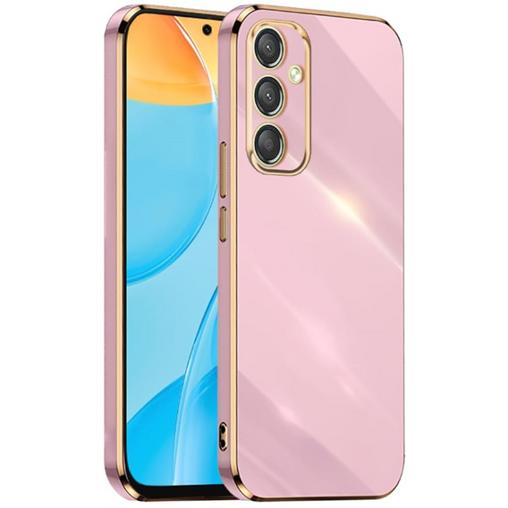 Pouzdro pro Samsung Galaxy M55 5G, Glamour CamShield, fialové